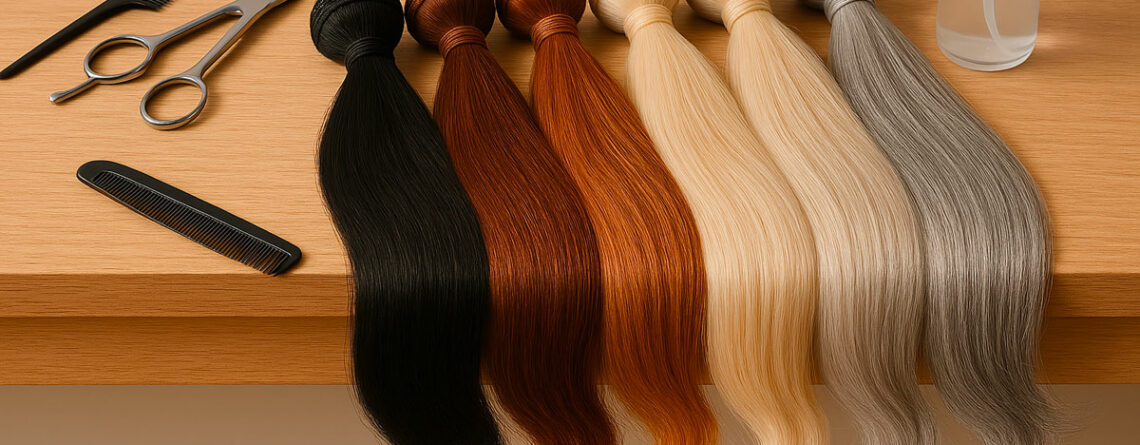Extensions de cheveux naturels