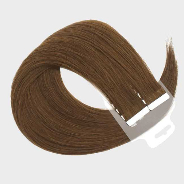 Extensions adhésives de 2 bandes cheveux naturels